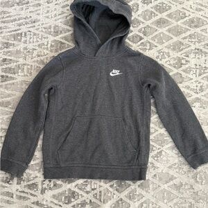 Nike Kids Gray Hoodie Youth small